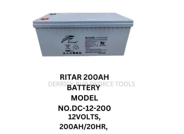 Ritar 12v 200ah 20hrs Battery - main view