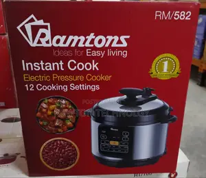 6 Litres Ramtons Electric Pressure Cooker