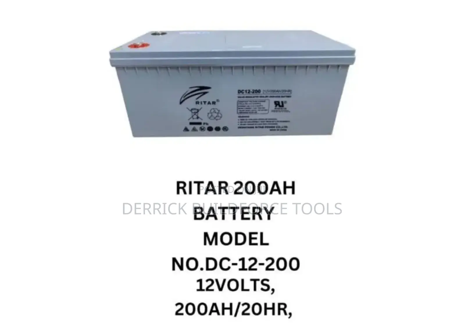Original Ritar 12v 200ah Battery