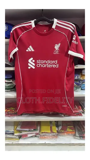 Liverpool Home Jersey 25/26.