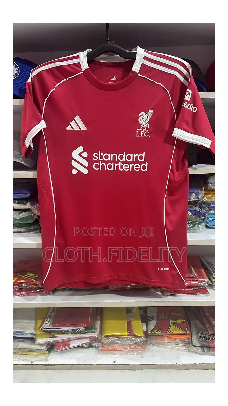 Liverpool Home Jersey 25/26.