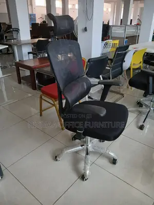 Mesh Back + Headrest Ergonomic Office Chair