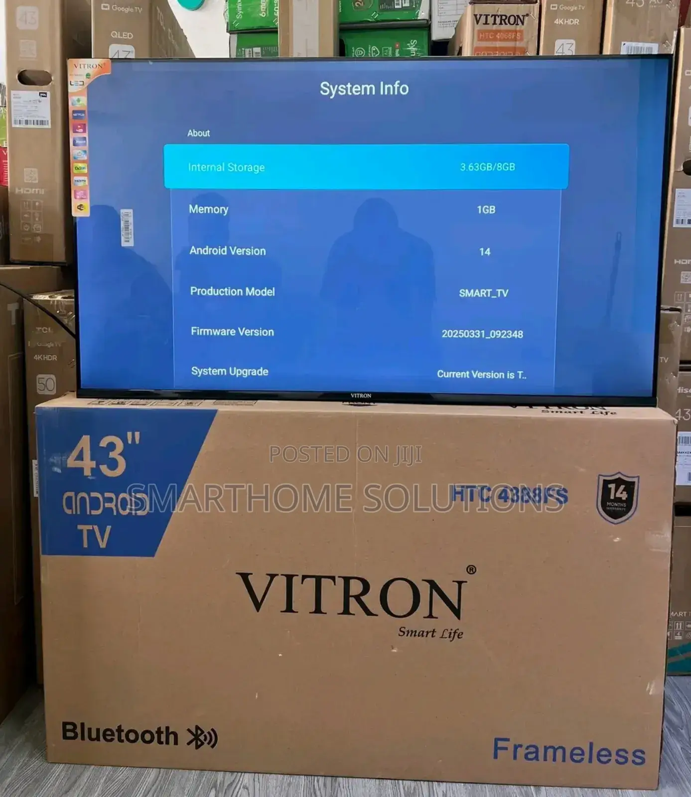 43inch Smart Tv Vitron