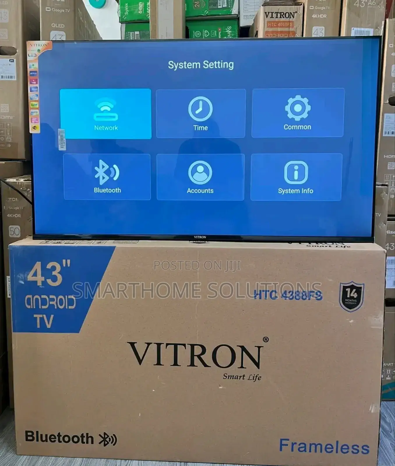 43inch Smart Tv Vitron