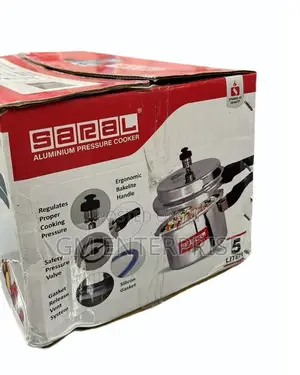 *Saral Heavy Duty Aluminium Pressure Cookers 5litres
