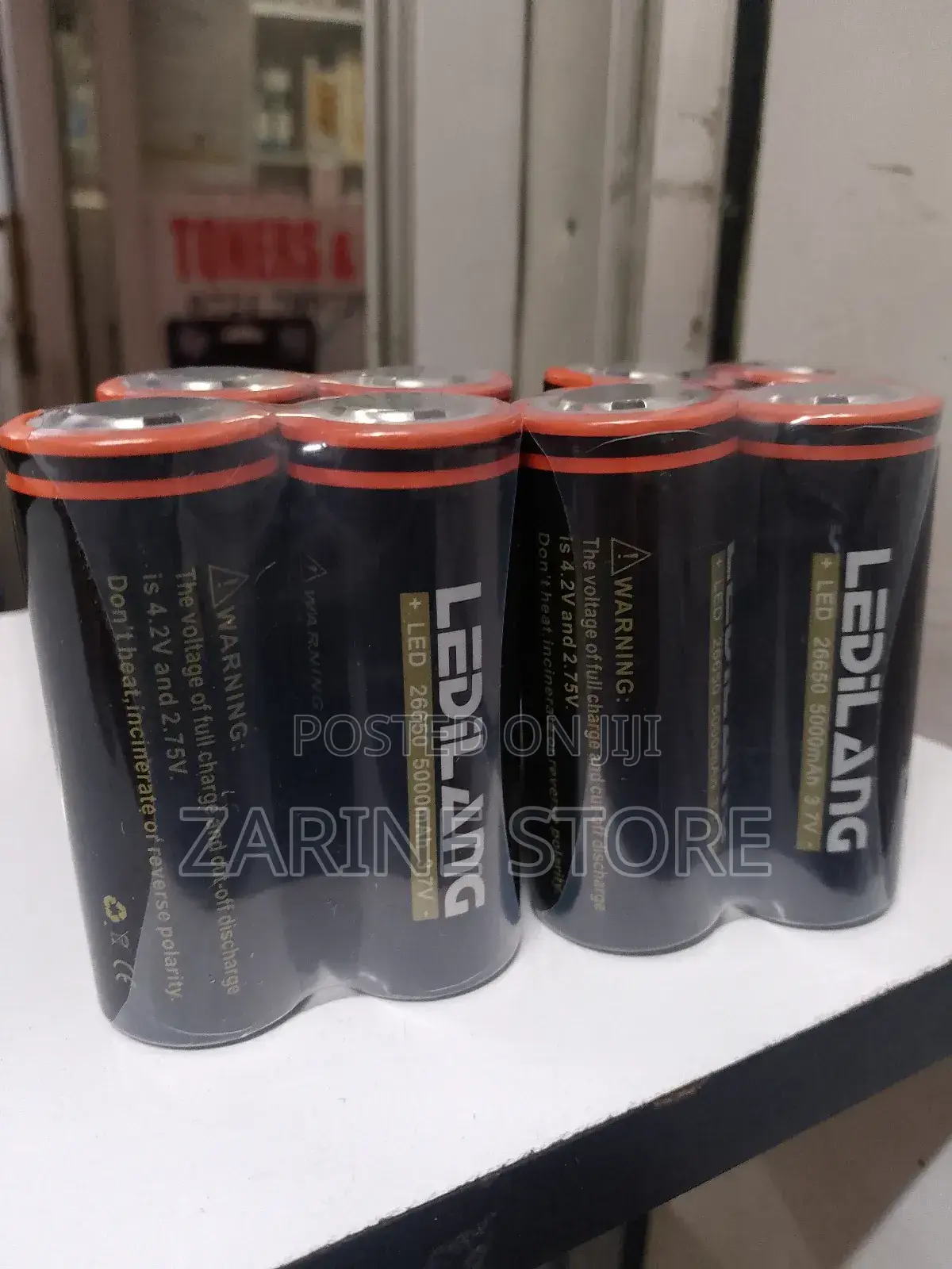 3.7v 26650 Rechargeable Battery 5000mah