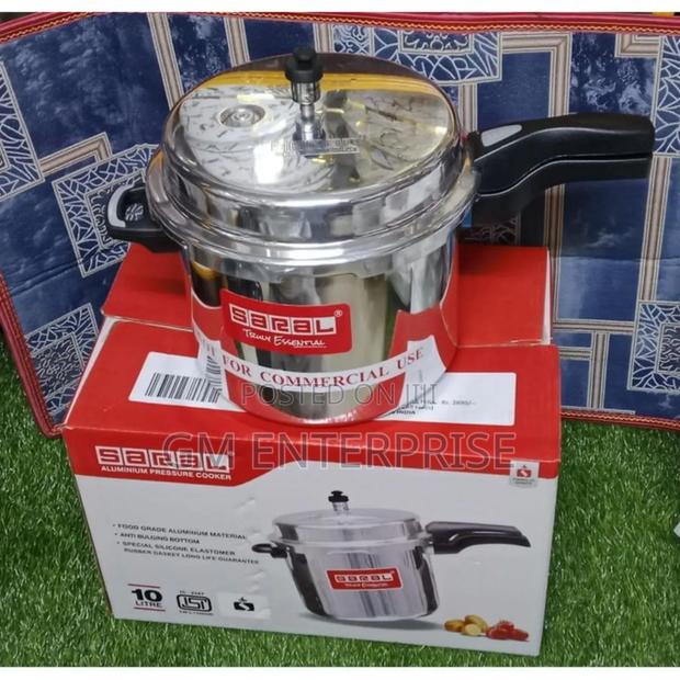 *Saral Heavy Duty Aluminium Pressure Cookers 10 L