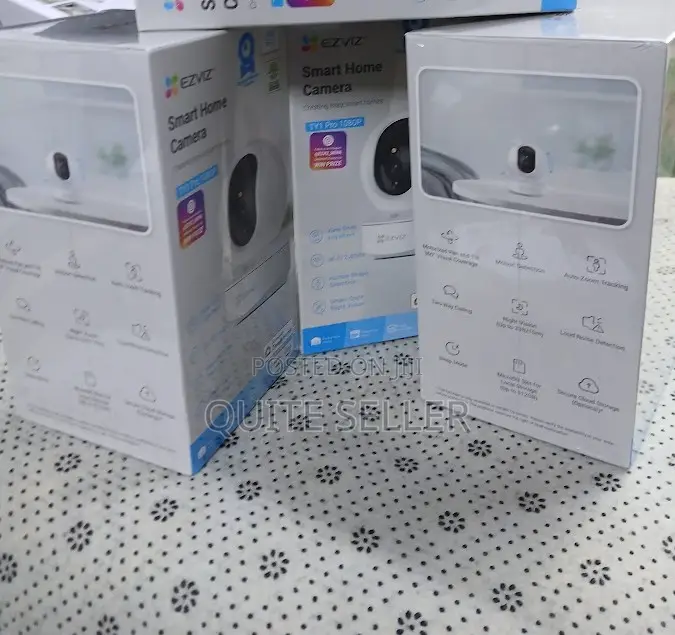 Smart Wi-Fi Pan Tilt Camera - Two Storage Options