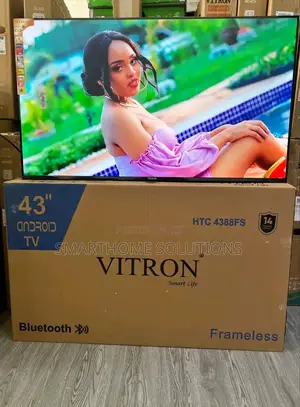 Frameless Vitron 43inch Smart Tv