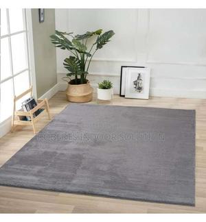 Moden Grey Nordic Fur Rabbit Elegant Cozy Carpet - thumbnail 2