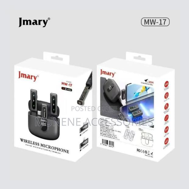 Jmary Mw-17 True Noise Cancellation Wireless Dual Microphone Type-C - thumbnail 3