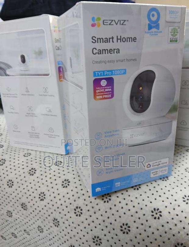 Ezviz Ty1 Smart Wi-Fi Pan Tilt 1080p Camera- Camera Smart Tracking