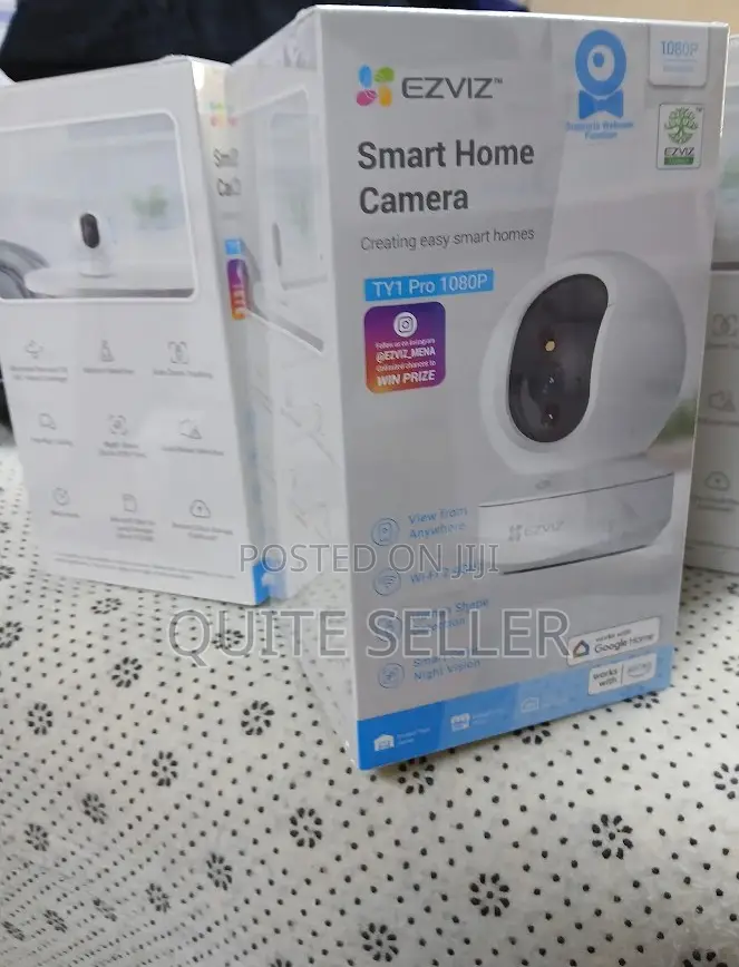Ezviz Ty1 Smart Wi-Fi Pan Tilt 1080p Camera- Camera Smart Tracking
