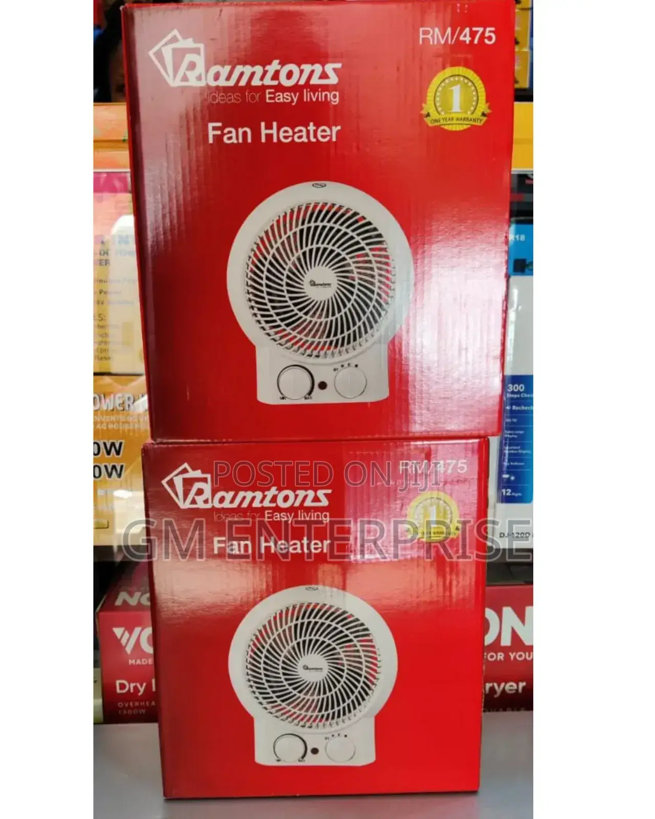 *Ramtons Fan Heater Rm475
