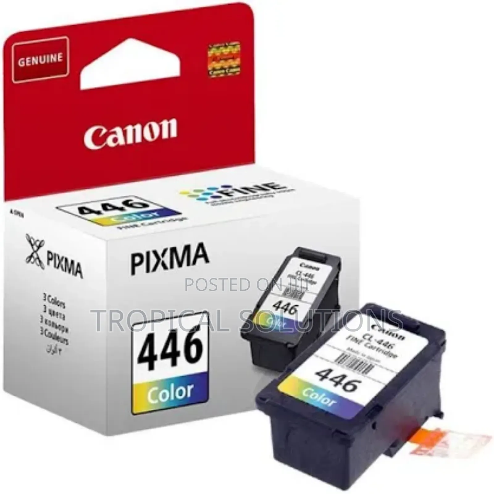 Canon Cartridge 446 Color Available