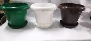 10 Litres Flower Pot With Tray (Indoor Outdoor) for Terrace, Balcony