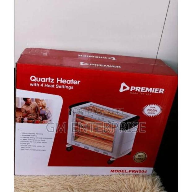 *Rashnik Premier Quarts Portable Room Warmer Heater With Humidifier