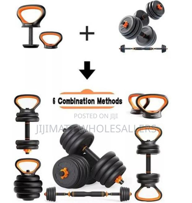 *6in1 Adjustable Kettle Bell Weight 50kg