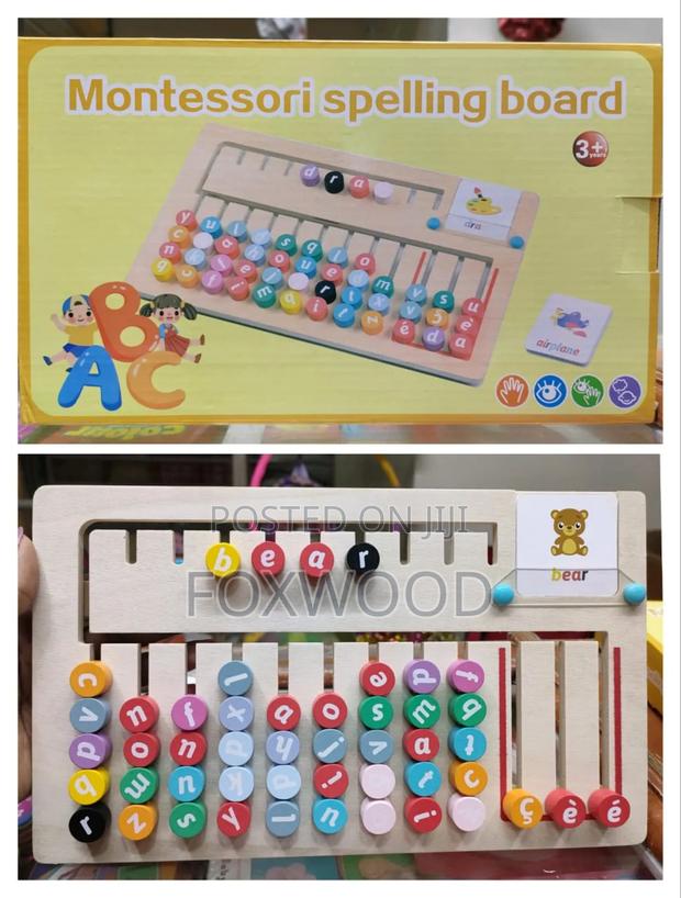 Montessori Spelling Board - main view