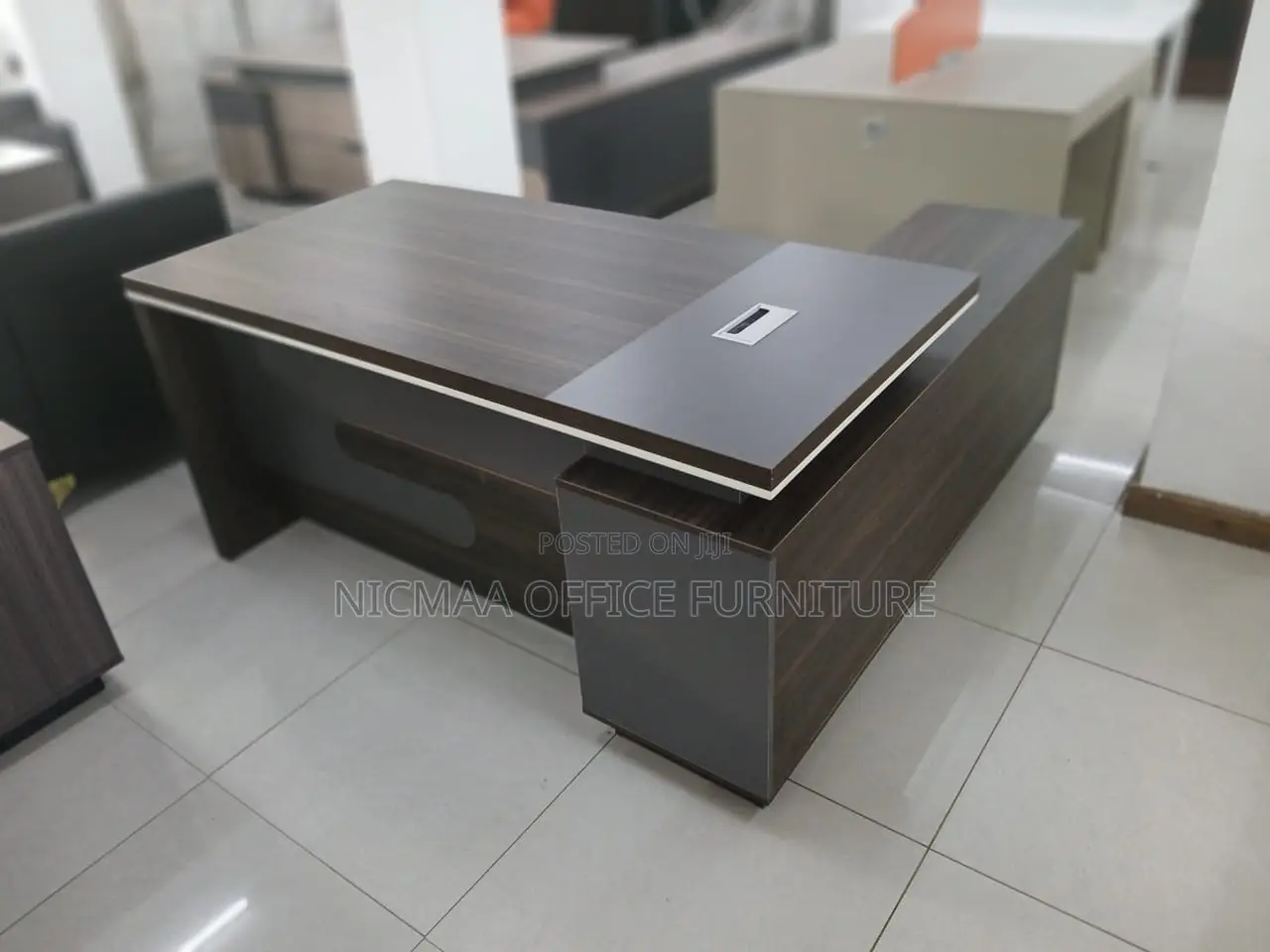 Sleek, Functional Statement-Making Desk