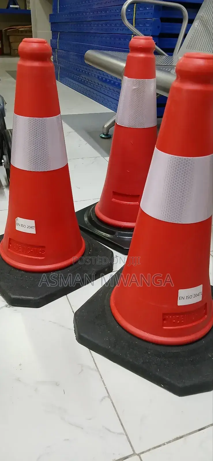 Brand New Reflective Cones 50cm