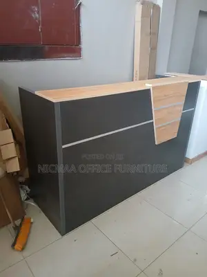 Sleek, Professional Welcoming Reception Desk