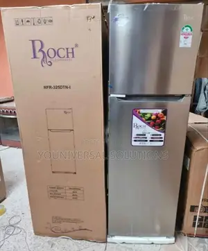 255 Litres Roch No Frost Double Door Refrigerator