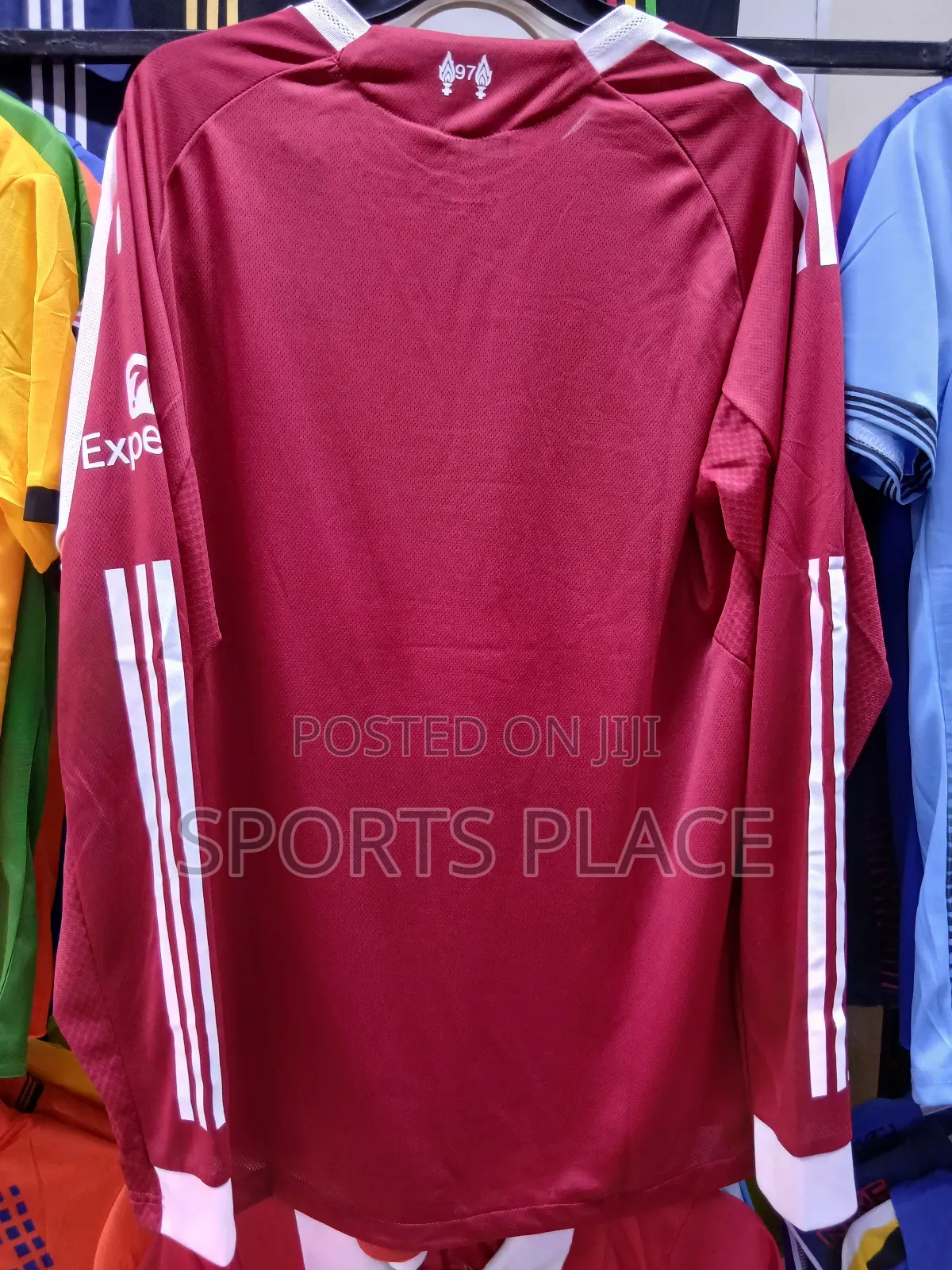 New Liverpool Home Jersey Long Sleeve Player Version