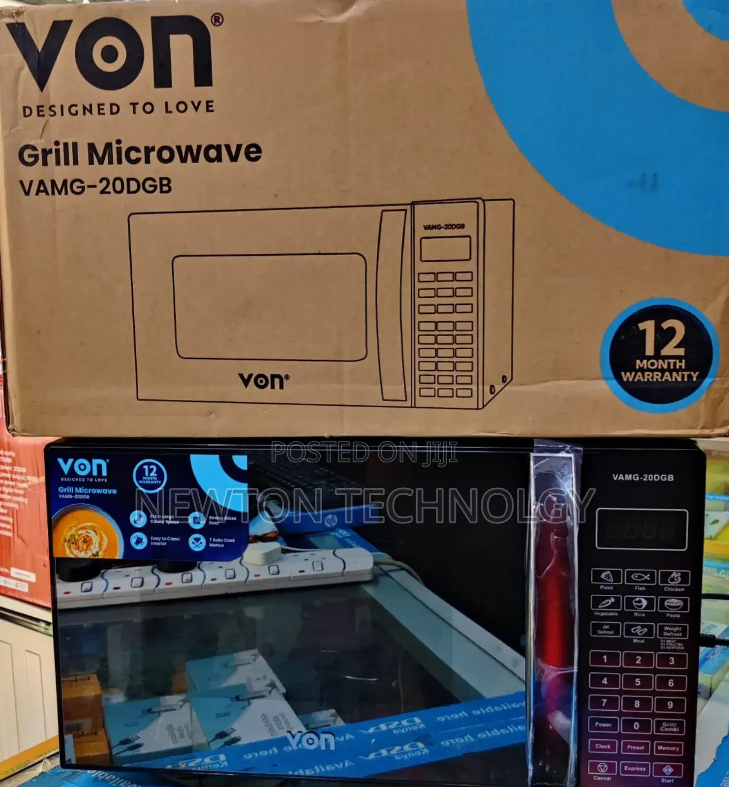 Von Microwave 20l 20dgb Grill at 