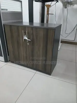 2-Door Wooden Secure Executive Storage Cabinet