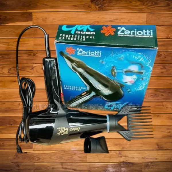 Salon Style Hair at Home With Cerriote Blow Dryer Fast and Easy