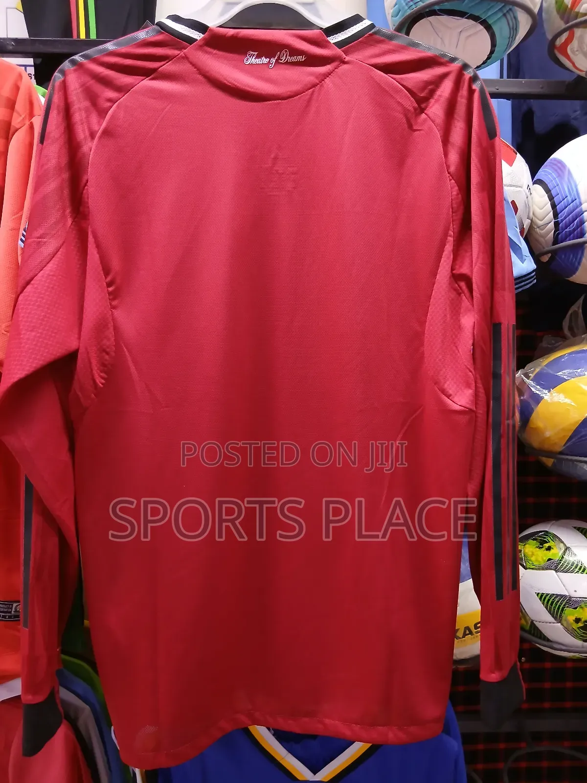 New Season Manchester United Home Kit Long Sleeve Jersey