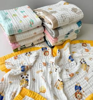 Baby Muslin Shawl/Swaddle Blanket (1m×1.5m) - thumbnail 2