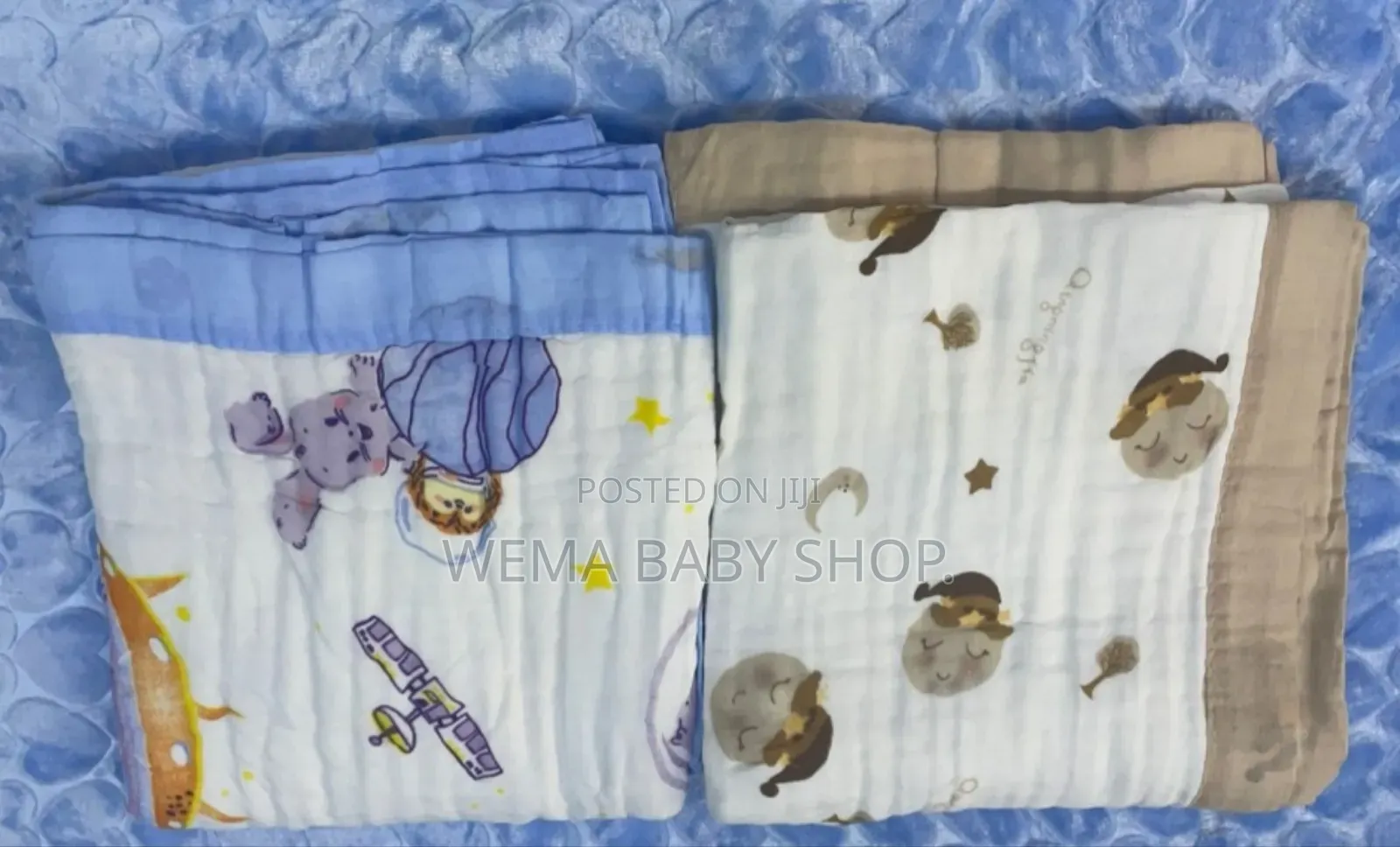 Baby Muslin Shawl/Swaddle Blanket (1m×1.5m)