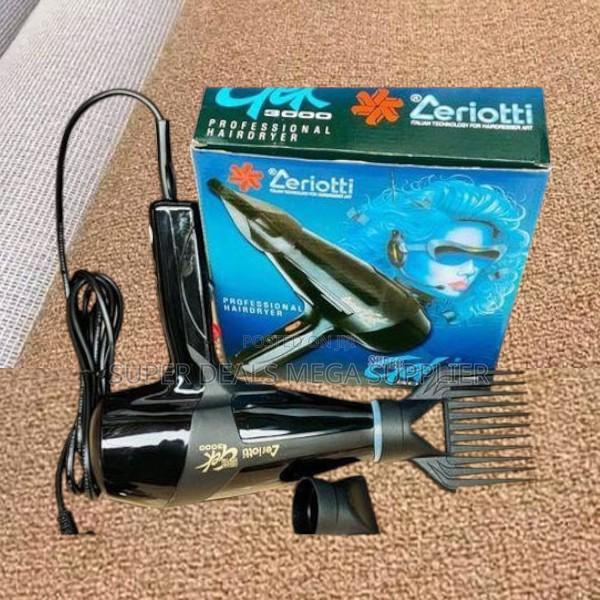 Cerriote Hair Blow Dryer Ergonomic Handle for Easy Styling Control - main view