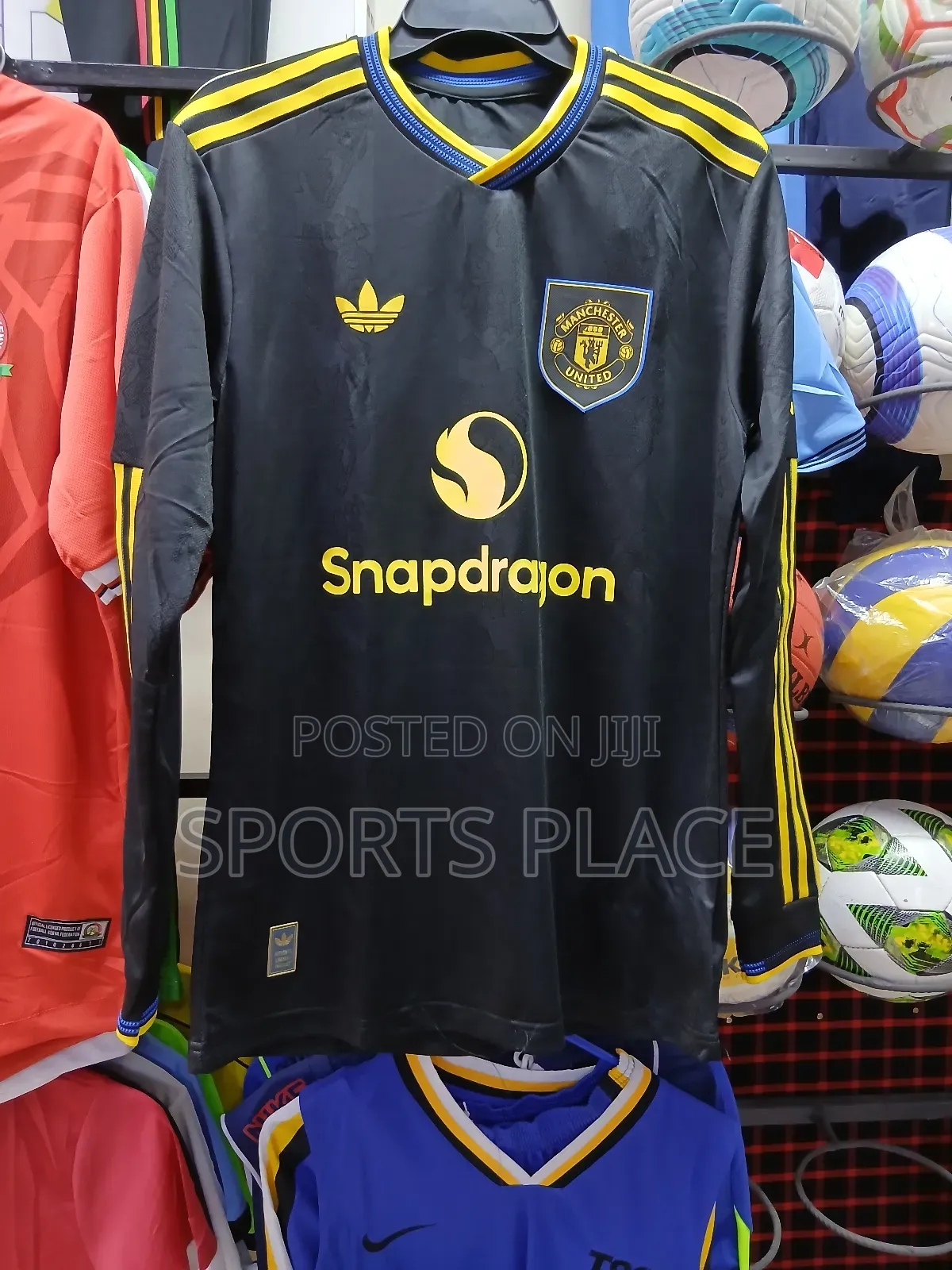 New Manchester United Away Long Sleeves Jersey