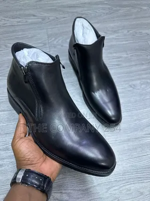 Quality Leather Men Laced Casual Chelsea Clarks Boots