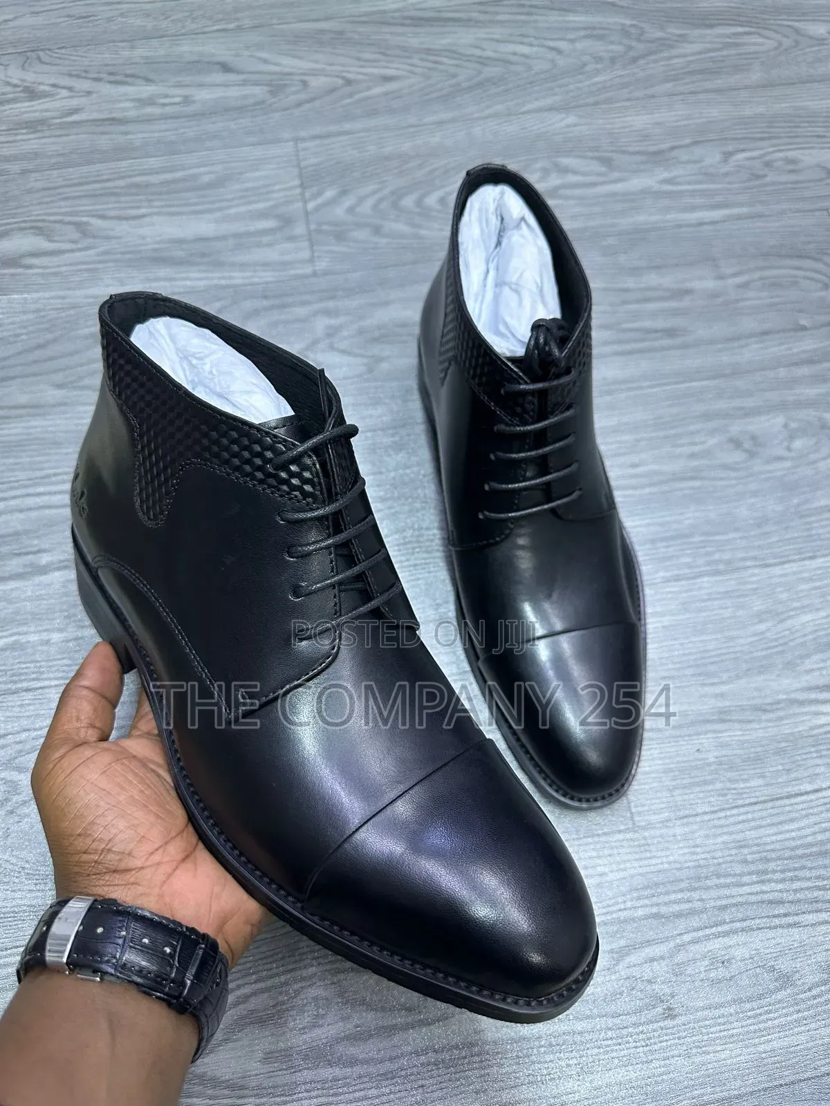 Quality Leather Men Laced Casual Chelsea Clarks Boots