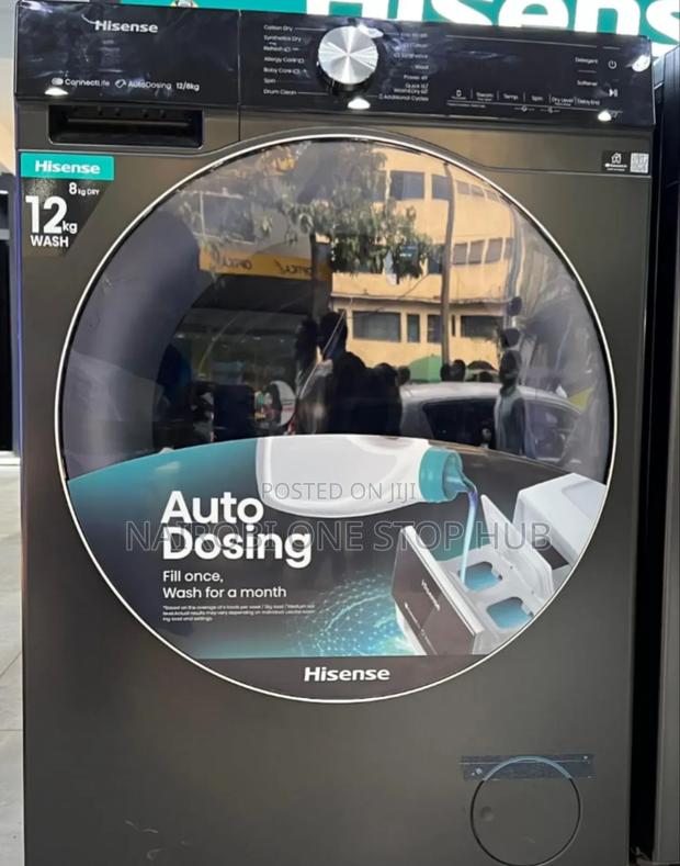 Hisense 12kg Wash and Spin Washing Machine