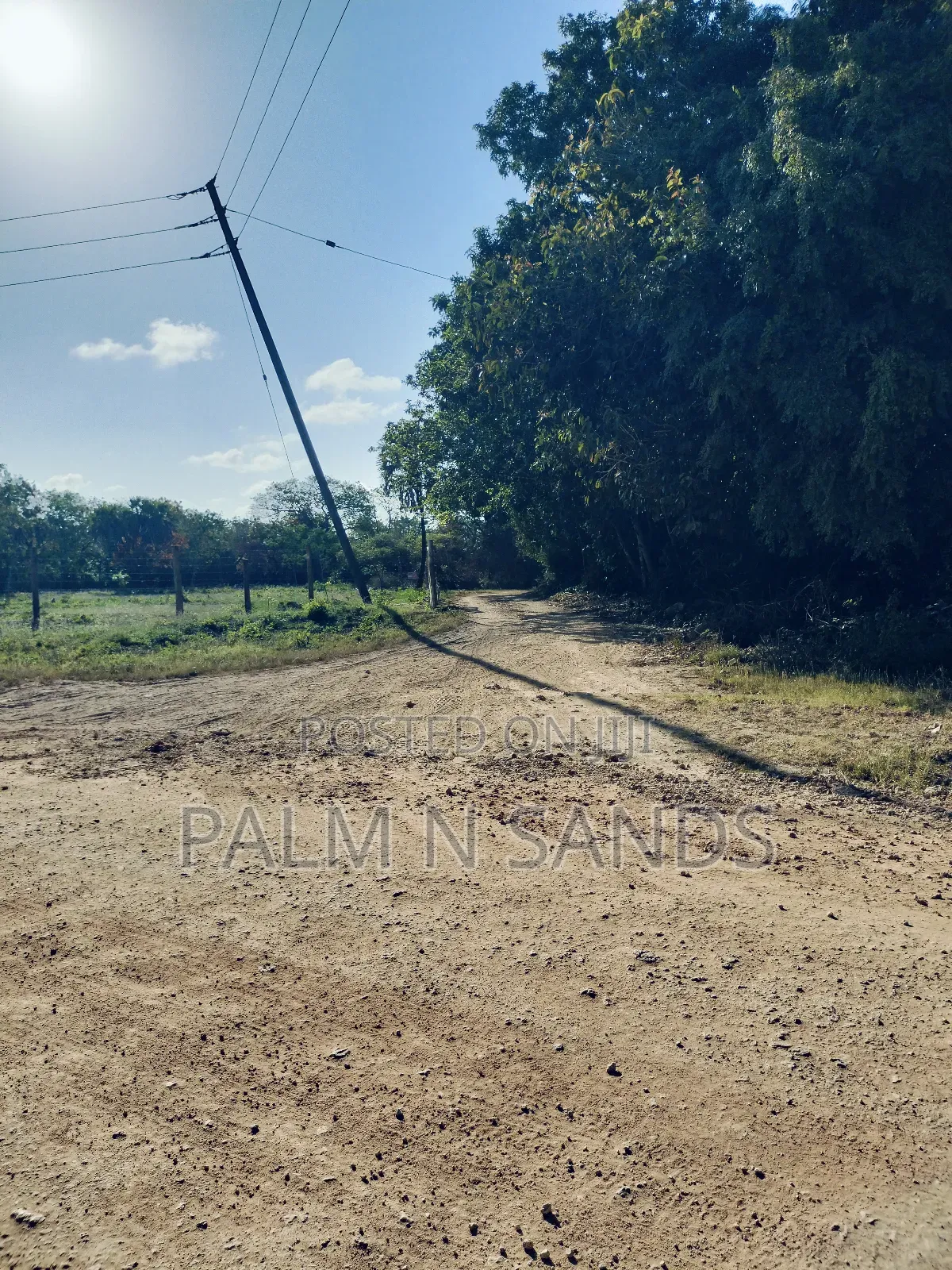 One Acre Second Row In Galu Kinondo On A Quick Sale!! At