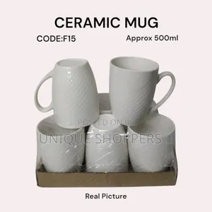 Code:F15* Ceramic Mug . Approx 500ml