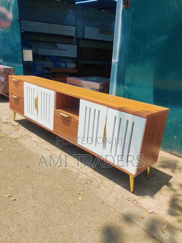 Walnut Tv Stand 6ft.