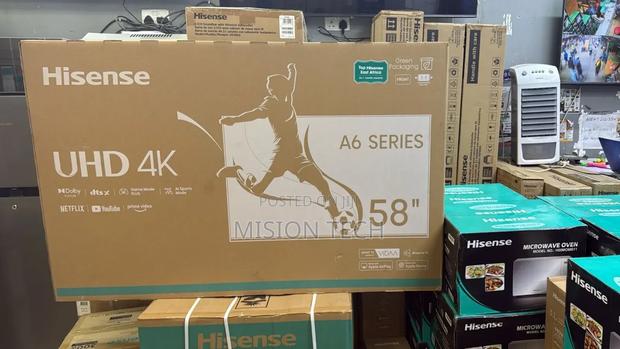 Hisense 58" Uhd Frameless A6 Series