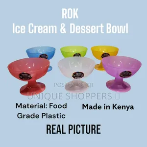 Ic1 Rok Plastic Ice Cream Cup and Dessert Bowl