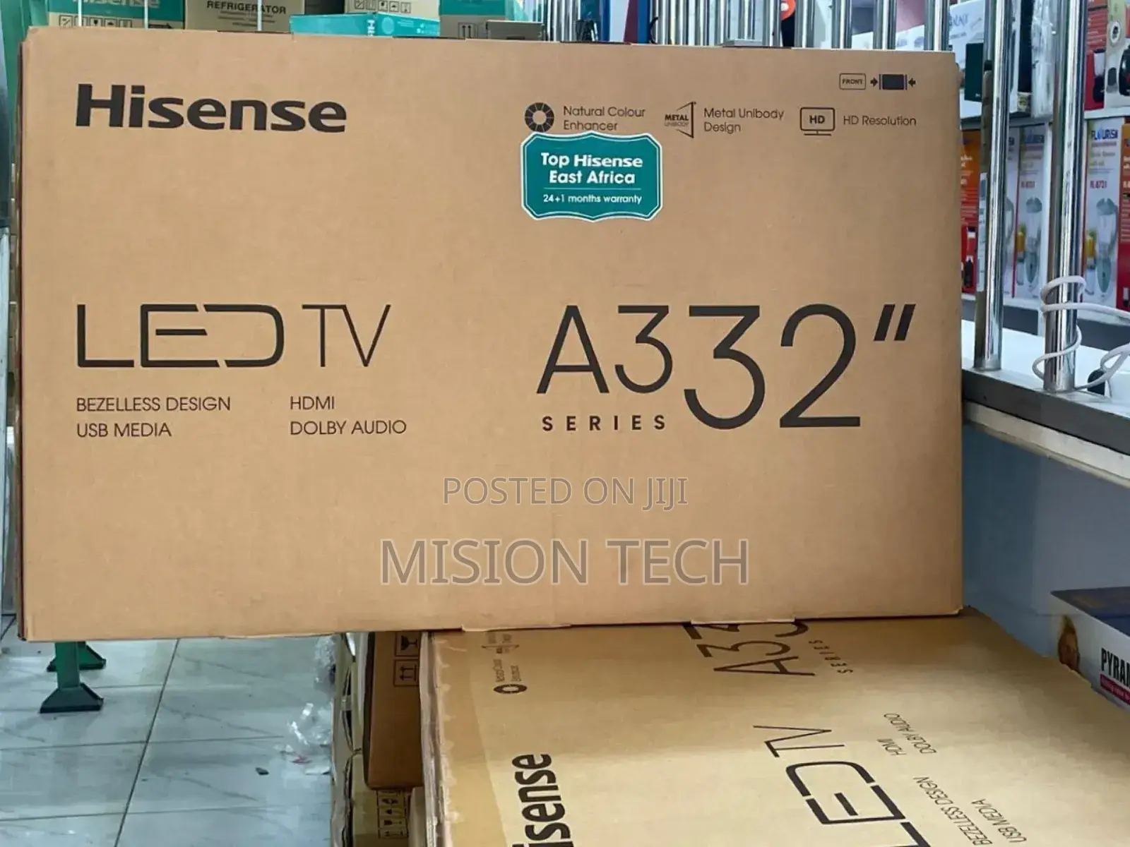 Hisense 32 Digital Frameless Tv 