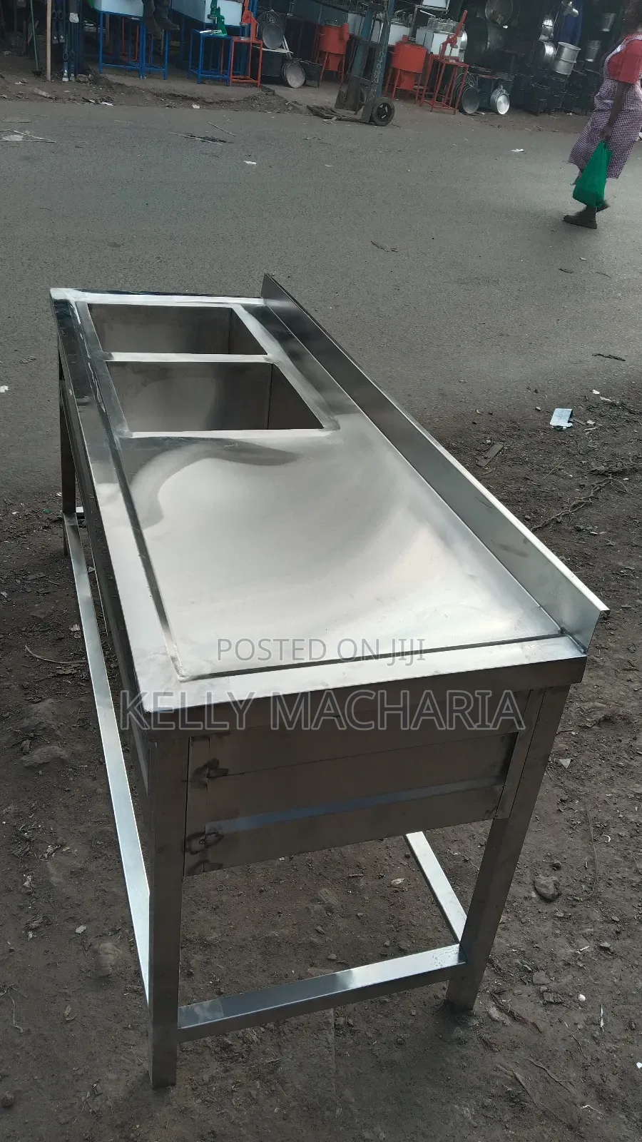 Double Layoir Sink