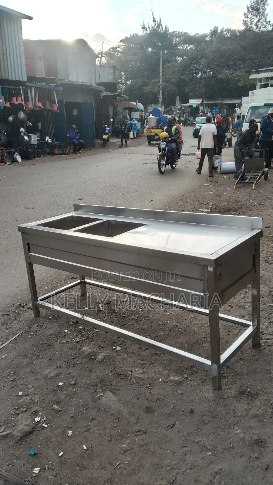 Double Layoir Sink