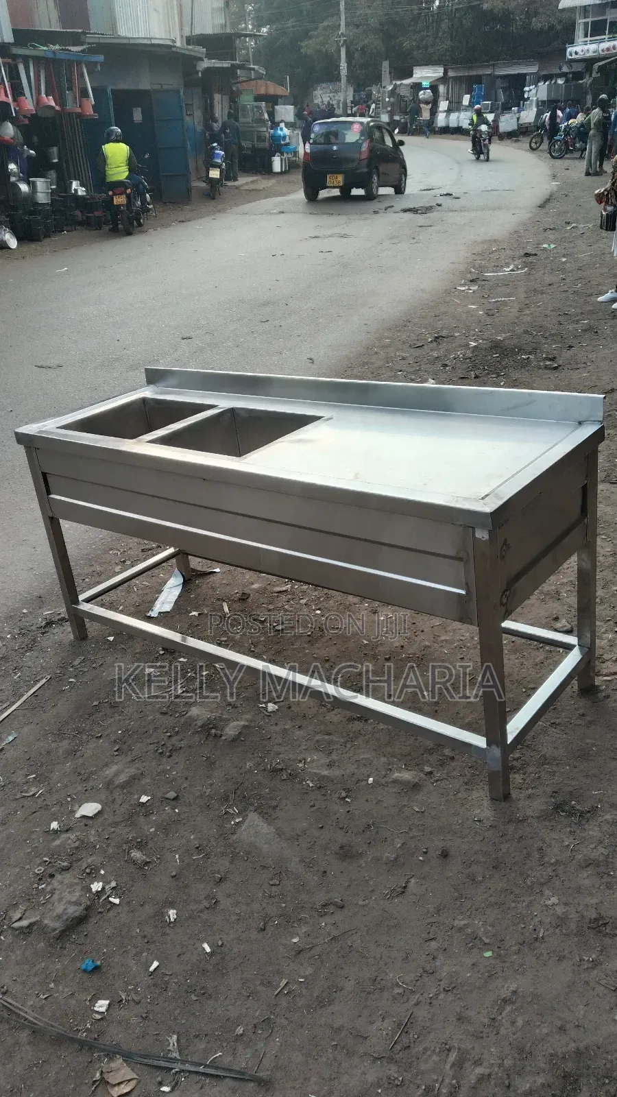 Double Layoir Sink