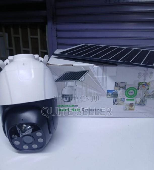 4g Solar Powered PTZ Camera V380 Outdoor - No Wi-Fi Required