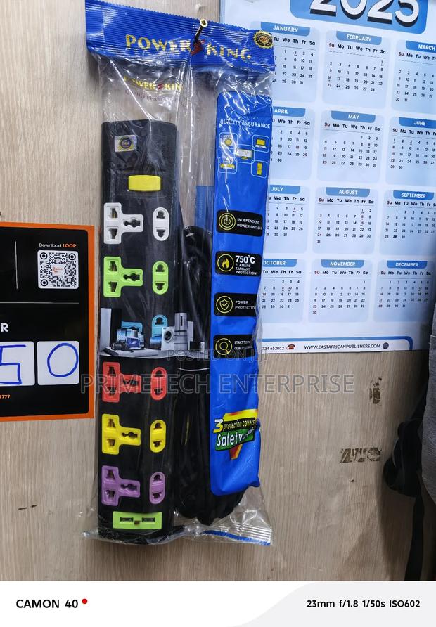 Power King 10m 6way Power Extension - main view